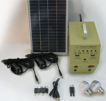 Solar Lighting for Shelters